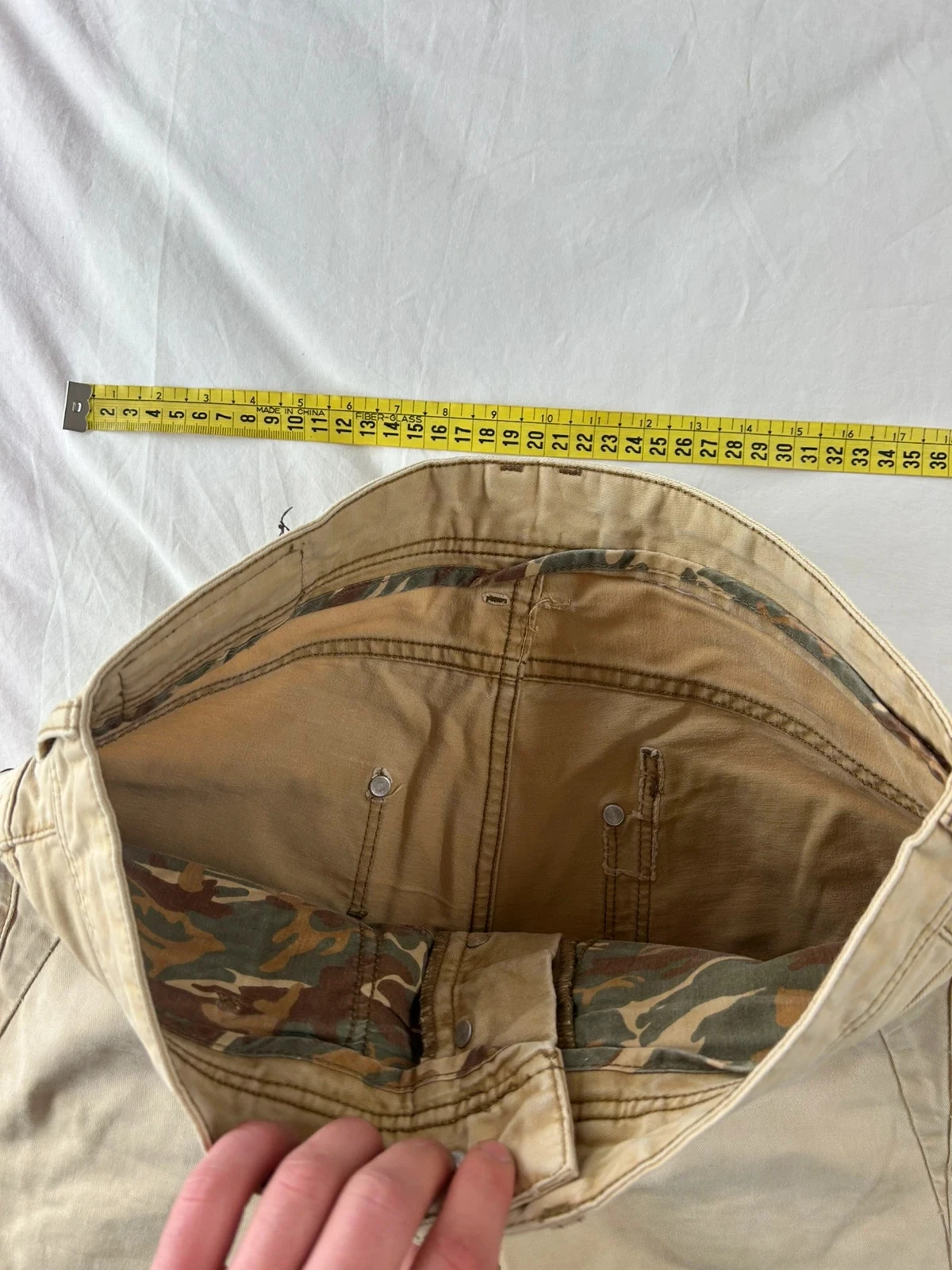 Jean skinny beige crème vintage Jules – photo 12